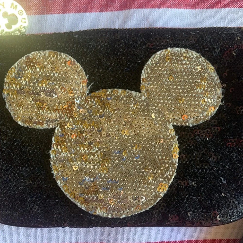 Disney black wristlet